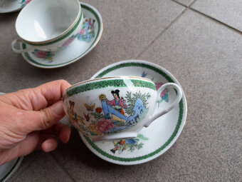 Čínsky porcelán kávová/čajová súprava - 6