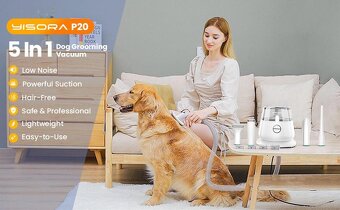 YISORA P20S 5v1 sada na úpravu srsti pre domácich miláčikov - 6