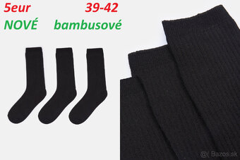 Ponožky 3-balenie, Ponožky z rebrovaného úpletu - 6