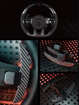 Magneticke padla pod volant Mercedes AMG , BMW M , AUDI RS… - 6