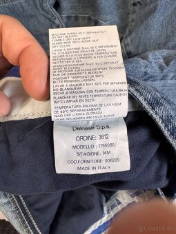 Predám riflové nohavice s kevlarom DAINESE veľ. cca L-XL - 6