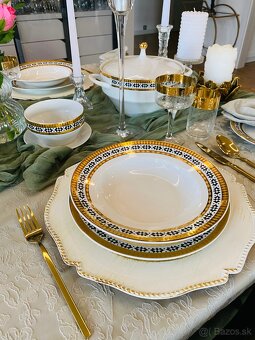 Vitrínová Československá obedová súprava pre 6 osôb - 6