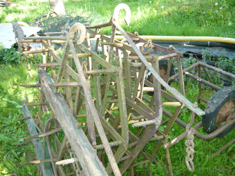 Brány za traktor 5 ks a ťažné rameno 2ks - 6