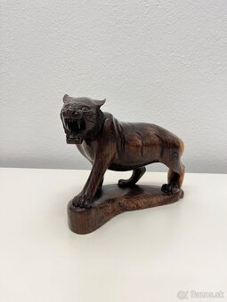 Drevený Tiger 22x17x8cm - 6