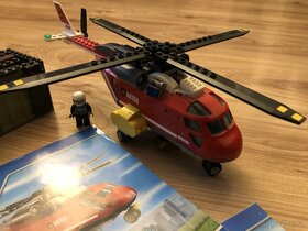 Lego CITY 60108 - Hasičský vrtuľník s príslušenstvom - 6