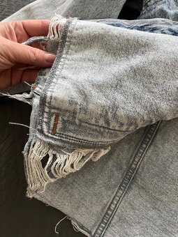 Rifľova/ Denim Bunda / veľkosť 38 - 6