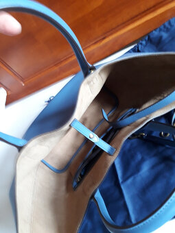 modrá kabelka polo ralph lauren - 6