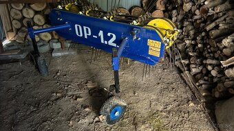 Malotraktor AGZAT s obracačom sena a lištovou kosačkou - 6