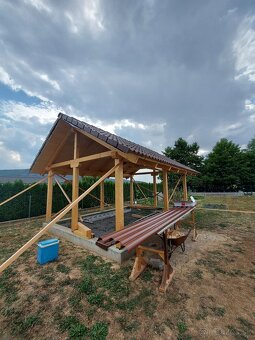 DREVENÝ SKELET - CHATY,GARÁŽE, PRÍSTREŠKY - 6