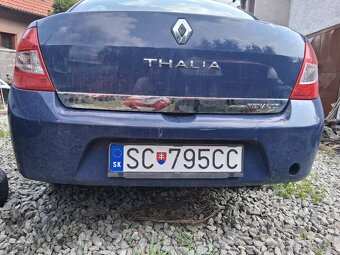 Predám zadný nárazník na Renault Thália 1.2 55kw rok2011 - 6