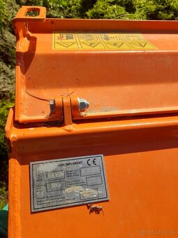 Priekopovy kladivkovy svahový mulčovač 165cm za traktor - 6