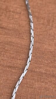 18K BIELE ZLATO NA POVRCHU+SWAROVSKY PRIVESOK - 6