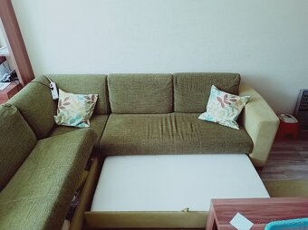 Predám rohový sedacia súprava, rohový gauč. - 6