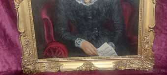 PORTRÉT DÁMY 1846 - 6