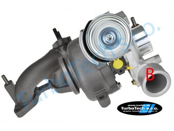 Hybridné turbo Škoda Octavia 2.0TDi 103kW BKD Garrett GT1752 - 6