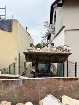 Zemné a výkopové práce, odvoz odpadu, bager - 6