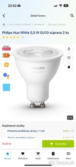 Philips Hue žiarovky GU10 E14 viac kusov - 6
