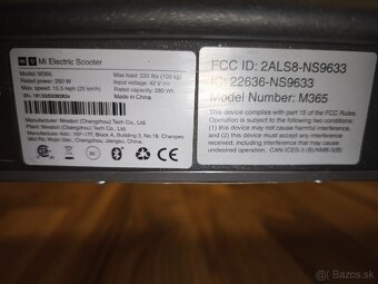 Kolobežka Xiaomi M365 - 6