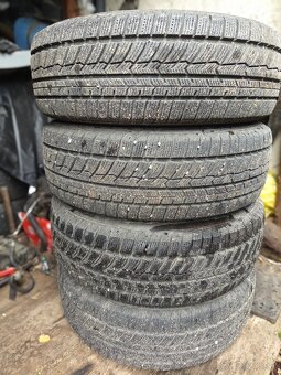Zimná sada 5x100 R15 nové gumy - 6