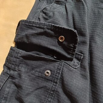 Dickies cargo tmavosivé / washed čierne nohavice W33 - 6