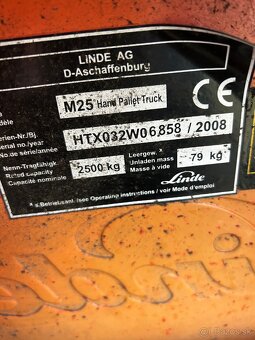 Paletové vozíky - 6