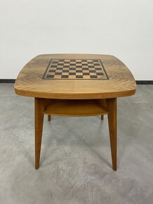 Vintage šachový stolík - 6