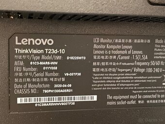 Lenovo ThinkVision t23d-10 - 6