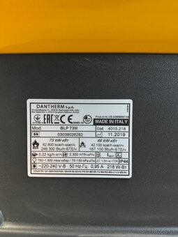 Plynový ohrievač MASTER BLP 73 M - 6