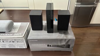 Predám soundbar Samsung HW S61T + zadné bezdrôtové satelity - 6