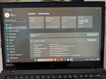 Dotykový notebook Lenovo Thinkpad T440s - 6