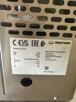 Vakuovačka Multivac P200 - 6