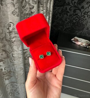 Zlate nausnice Van Cleef & Arpels 585 14k - 6