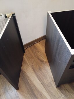 Písací, kancelársky veľký stôl 120x65x77 cm výška - 6