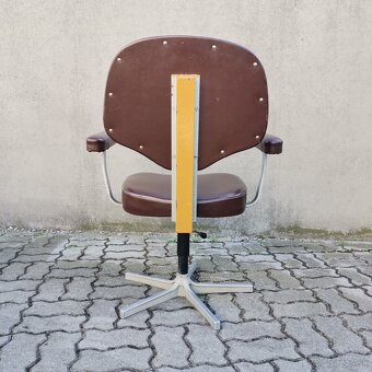 Retro Barber otocne kreslo kadernicke 1960 Vintage - 6