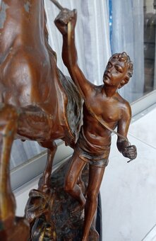 Socha - Marlyho kôň podľa Guillaume Coustou - 6