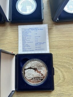 Strieborne mince SK - 6