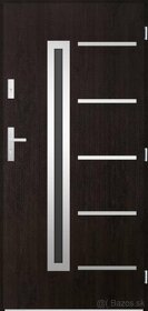vchodové dvere - PVC fólia jednokridlove - 6