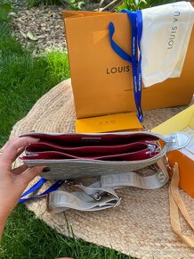 Louis Vuitton kabelka kožená + komplet balenie - 6
