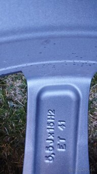 SADA ALU DISKOV 4X100 PNEU.185/55R15 LETNE SKODA SEAT VW - 6