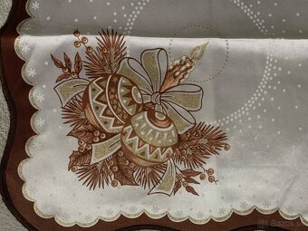 Vianočné obrusy, obrúsky - 6