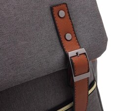 Priestranný retro batoh - 6