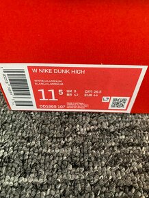 Nike Dunk High Aluminum (W) (44) - 6