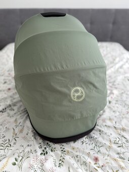 Cybex lux carry cot Leaf green - 6