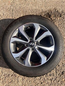 Predám letnú sadu kolies Hyundai i20 4x100 R15, 185/65R15 - 6