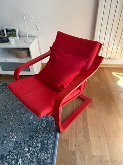 Nábytok IKEA – zrkadlo, komoda, koberec, kreslo, písací stôl - 6