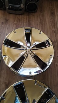 Chromove elektrony Barracuda dvoj roztec 5x100/5x112 R19 - 6