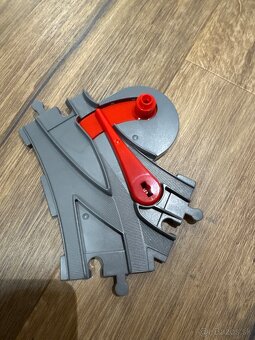 Nové Lego Duplo Koľajnice, rampa, priecestie, výhybka - 6