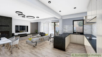 Novostavba štvorizbového rodinného domu s garážou v atrakt - 6