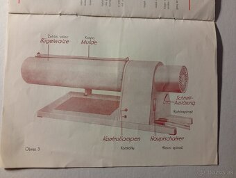 Stolovy žehliaci stroj - 6