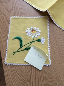 Ručne vyšívané obrusy súprava - 6